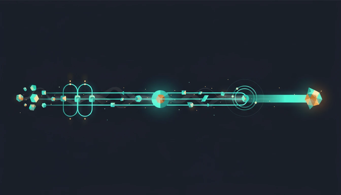 Abstract illustration of RFP response workflow for How to Respond to an RFP: Step-by-Step Guide.