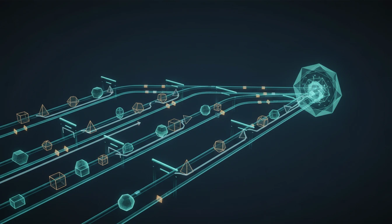 Abstract illustration of RFP response workflow for Loopio vs Responsive vs Vercor in 2026.